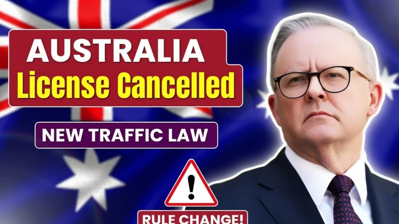 Australia Licence Cancellation Rules 2025