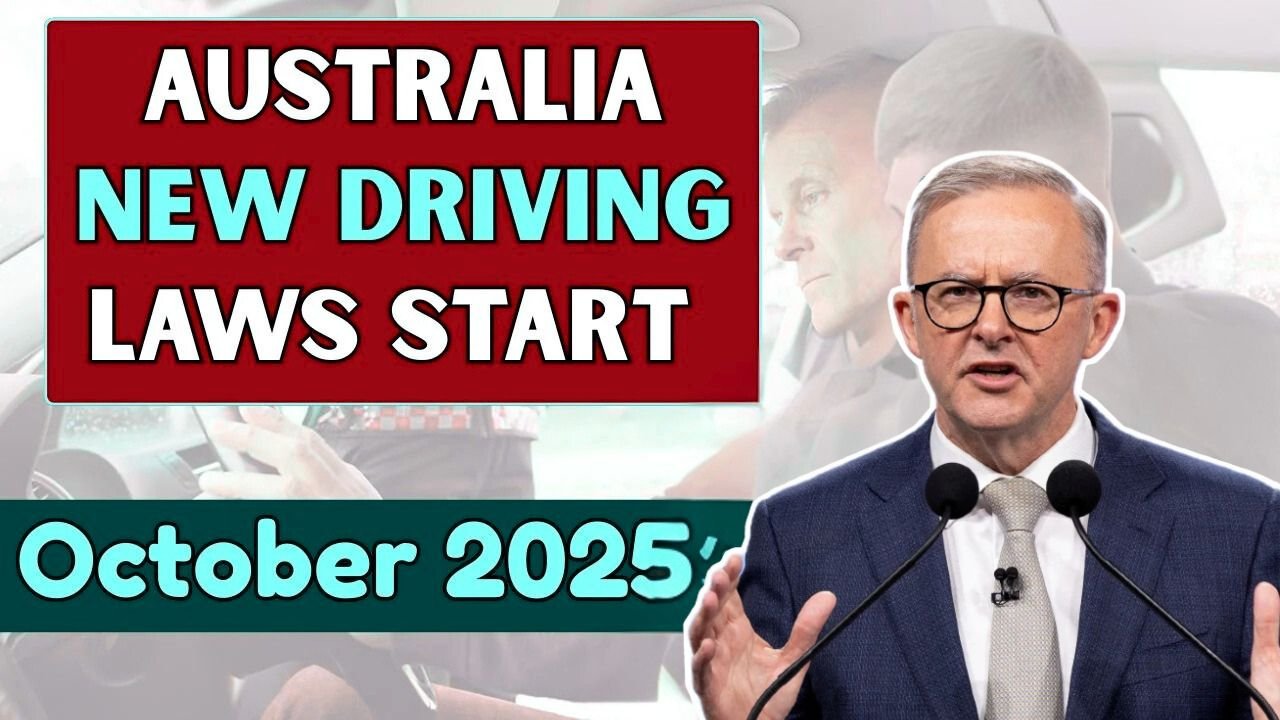 Australia’s New Driving Laws from 1 October 2025